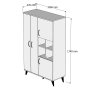 HANAH HOME Višenamenski ormar GRD0102 - slika 4