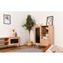 HANAH HOME Višenamenski ormar Calvin Multi Glass - slika 2