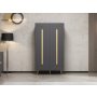 HANAH HOME Višenamenski ormar Jose Anthracite - slika 3