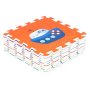 ECO TOYS Podloga Za Igru Puzzle Vehicles, 9 Elemenata (86x86cm) Iplay - slika 3