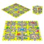 ECO TOYS Podloga Za Igru City, 9 Elemenata (90.5x90,5cm) Iplay - slika 1