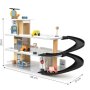 ECO TOYS Velika Drvena Garaza Parking Sa Liftom I Autoperionicom - slika 5