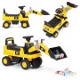 ECO TOYS Bager Guralica Utovarivač Za Decu - Žuti - slika 1