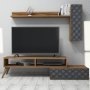HANAH HOME TV polica Planet Walnut Chalcedony - slika 5
