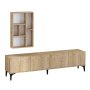 HANAH HOME TV polica Turid Sapphire Oak - slika 1