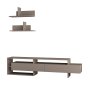 HANAH HOME TV polica Gara Light Mocha - slika 1
