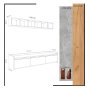 HANAH HOME TV polica Sleppa - slika 4