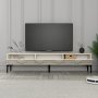 HANAH HOME TV polica Lyon 42 Cream Black - slika 3