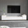 HANAH HOME TV polica Imaj White Gold - slika 4