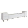 HANAH HOME TV polica Imaj Marble White - slika 1