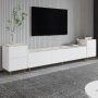 HANAH HOME TV polica Imaj Marble White - slika 2