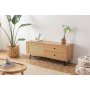 HANAH HOME TV polica Nala 140 Natural - slika 2