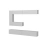 HANAH HOME TV polica Gizmo White - slika 1