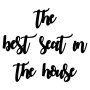 WALLXPERT Zidna dekoracija The Best Seat In The House - slika 2