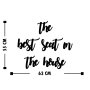 WALLXPERT Zidna dekoracija The Best Seat In The House - slika 3