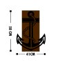 WALLXPERT Zidna dekoracija Anchor - slika 3