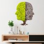 WALLXPERT Zidna dekoracija Green And Dry - slika 1