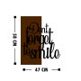WALLXPERT Zidna dekoracija Dont Forget To Smile (899SKL1335) - slika 3