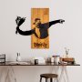 WALLXPERT Zidna dekoracija Banksy Flower Thrower - slika 2