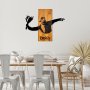 WALLXPERT Zidna dekoracija Banksy Flower Thrower - slika 3