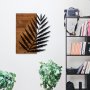 WALLXPERT Zidna dekoracija Leaf3 Metal Decor - slika 2