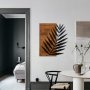WALLXPERT Zidna dekoracija Leaf3 Metal Decor - slika 3