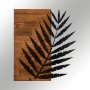 WALLXPERT Zidna dekoracija Leaf3 Metal Decor - slika 5