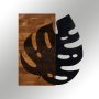WALLXPERT Zidna dekoracija Leaf2 Metal Decor (279ENZ1716) - slika 5