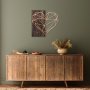 WALLXPERT Zidna dekoracija Heart Copper - slika 2