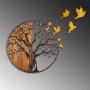 WALLXPERT Zidna dekoracija Tree And Birds 322 A - slika 4