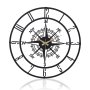 WALLXPERT Zidni sat Bunella Black 2 - slika 2