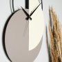 WALLXPERT Zidni sat Madeco Grey - slika 2