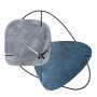 WALLXPERT Zidni sat Brazil Grey - slika 3