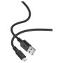 YENKEE YCU 615BK Silic USB A - MFI Lightning Kabl za punjenje - slika 2