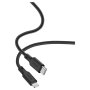 YENKEE YCU 635 BK Silic USB-C na Lightning Kabl za punjenje - slika 1