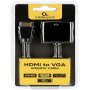 GEMBIRD HDMI to VGA adapter, HD15, M/F, 15cm, crni (A-HDMI-VGA-04) - slika 2