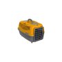 PETMAX Transporter metalna vrata Lux 3 orange 61x40x38 cm - slika 1