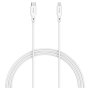 YENKEE YCU 635 WH Silic USB-C - MFI Lightning Kabl za punjenje - slika 3