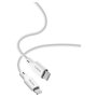 YENKEE YCU 635 WH Silic USB-C - MFI Lightning Kabl za punjenje - slika 1