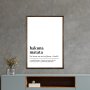 WALLXPERT Dekorativna slika Hakuna Matata - slika 3