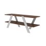 HANAH HOME TV polica April White Walnut - slika 2