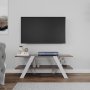 HANAH HOME TV polica April White Walnut - slika 1