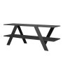 HANAH HOME TV polica April Anthracite - slika 3