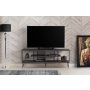 HANAH HOME TV polica Eze Dark Brown - slika 1