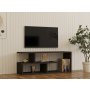 HANAH HOME TV polica Cafu Black - slika 1