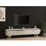 HANAH HOME TV polica Paris White - slika 2
