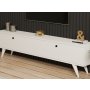 HANAH HOME TV polica Paris White - slika 4