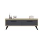 HANAH HOME TV polica Melisa Sapphire Anthracite - slika 4