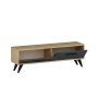 HANAH HOME TV polica Melisa Sapphire Anthracite - slika 5