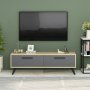 HANAH HOME TV polica Melisa Sapphire Anthracite - slika 1